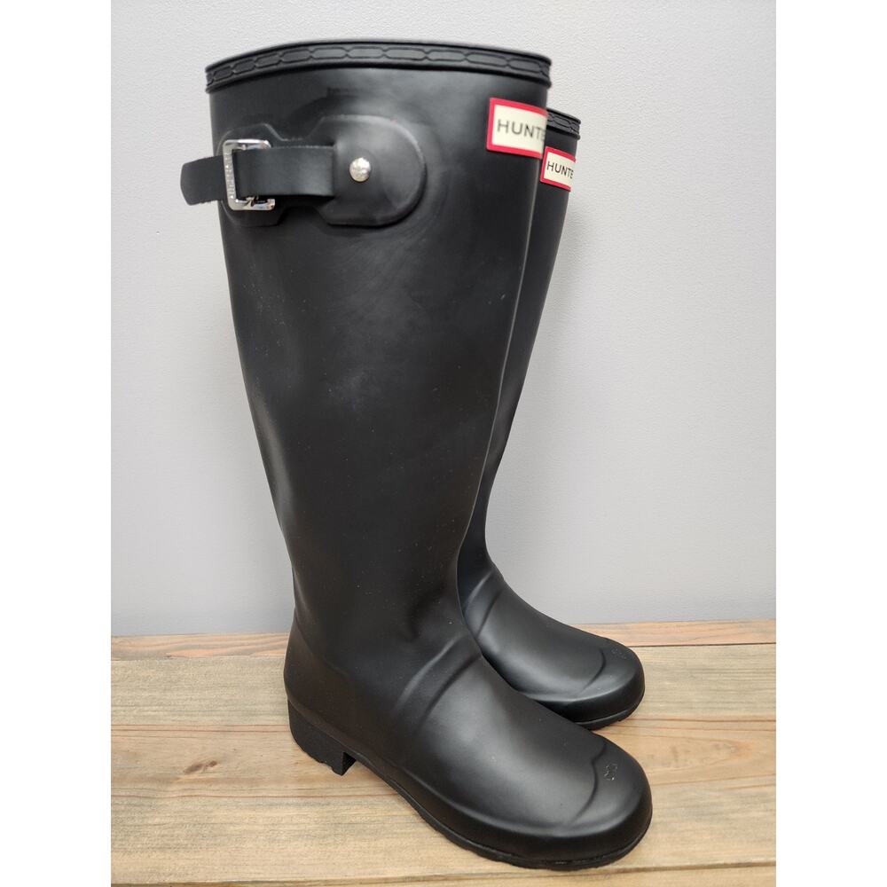 Hunter Original Tour Women's Packable Rain Boots Size 5